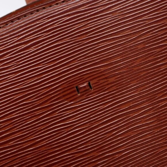 LOUIS VUITTON Epi Cluny Shoulder Bag Brown M52253 LV Auth 136260 - Picture 12 of 16